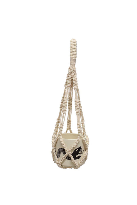 Original Plant Hanger: 32" Macrame