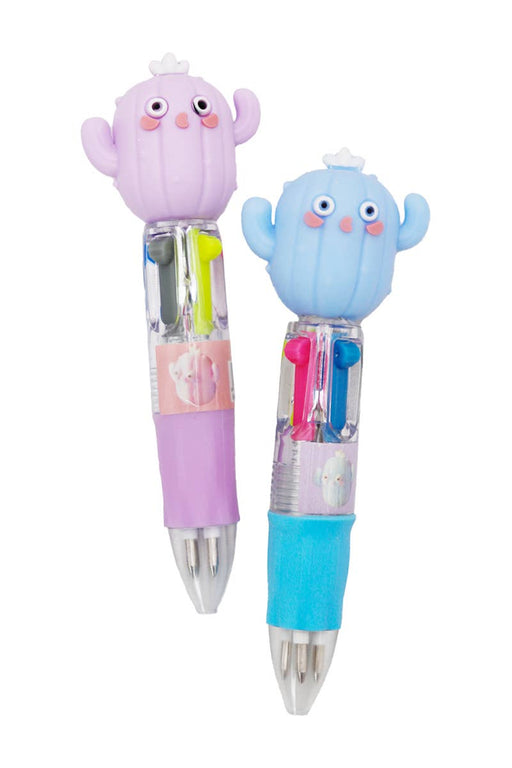 Mini Cactus 4-in-1 Multicolor Pen - 36 pcs