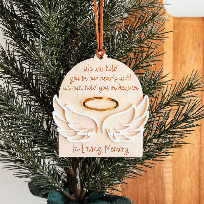 Infant Loss Wood Christmas Ornament