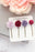 Floral Bobby Pins - Purple and Maroon Roses