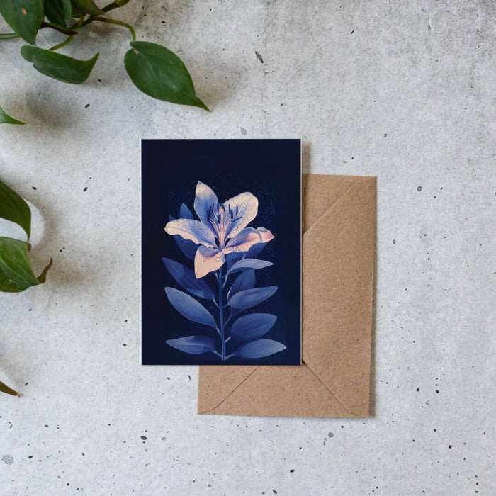 Lily | Everyday Greeting Card | birth month flower birthday