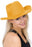 Plain Faux Felt Cowboy Wide Brim Hat