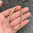 Sparkling Inlay CZ 18K Golden S.Steel Chain Bracelet - FGS