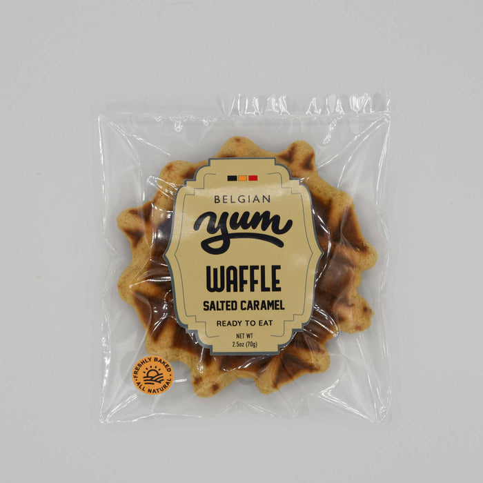 Belgian Waffle – Salted Caramel