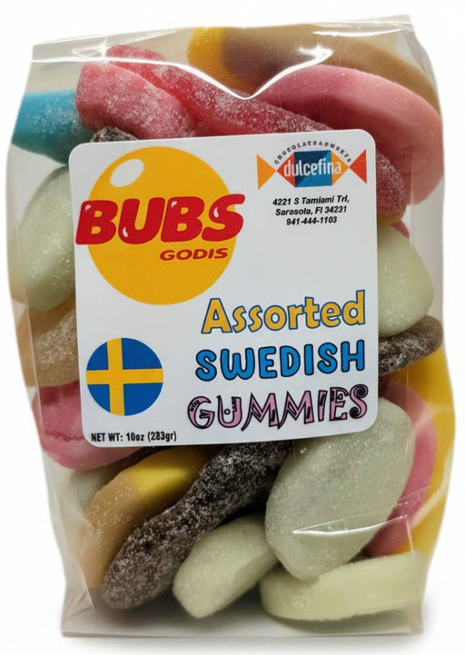 Swedish Sweet & Sour Bubs Mix 10oz Bag