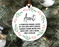 Aunt Christmas Ornament