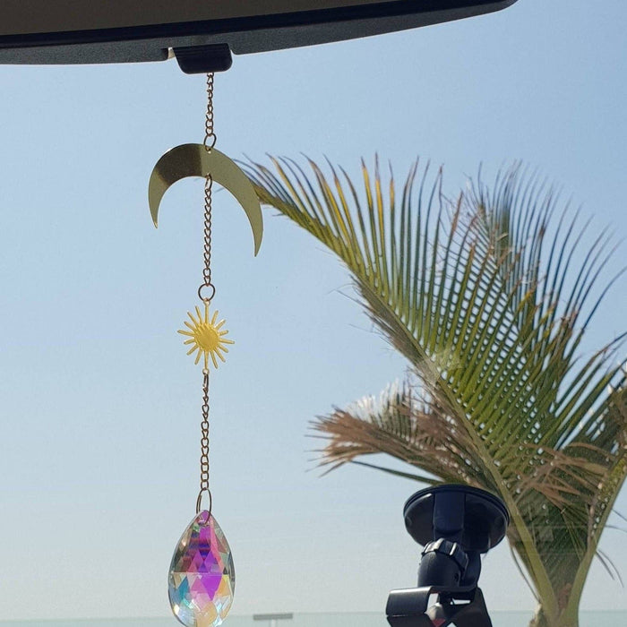 Prism Suncatcher - Colorful Moon Designs