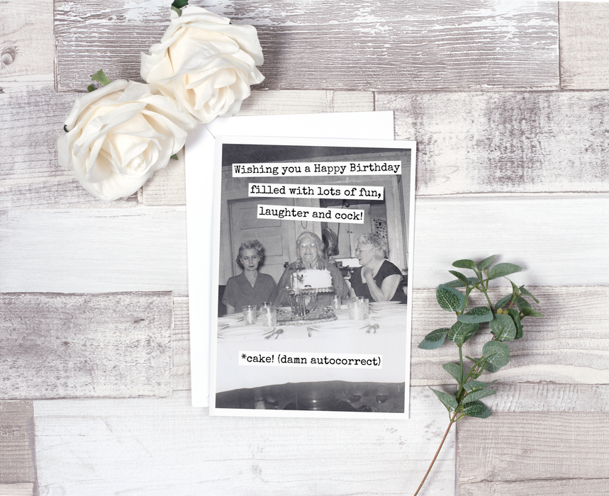 Happy Birthday... Filled With Lots of Fun, Laughter and Cock