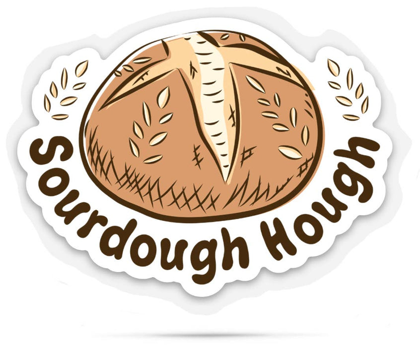 Sourdough hough | 3" vinyl stickers