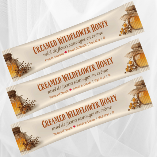Honey Squeeze Pack - Creamed Wildflower Honey - OU