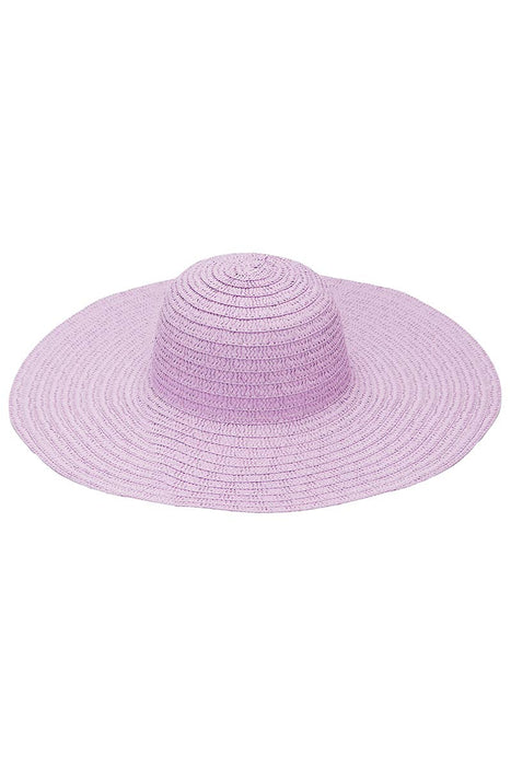 Thin Light-Weight Floppy Straw Beach Sun Hat