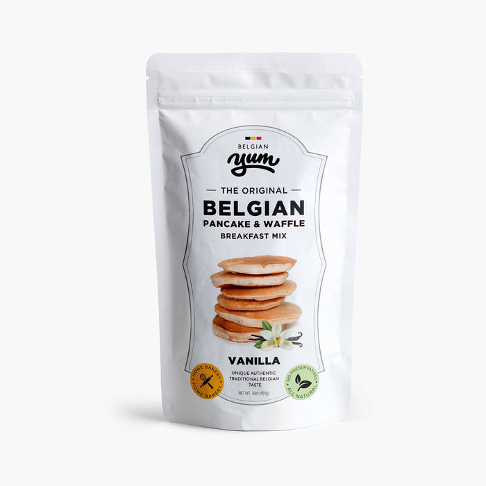 Belgian Pancake and Waffle Breakfast Mix – Vanilla