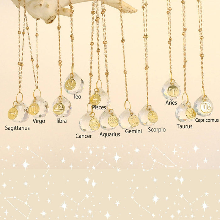 Zodiac Car Suncatcher - Mirror Charm - Spiritual Gift