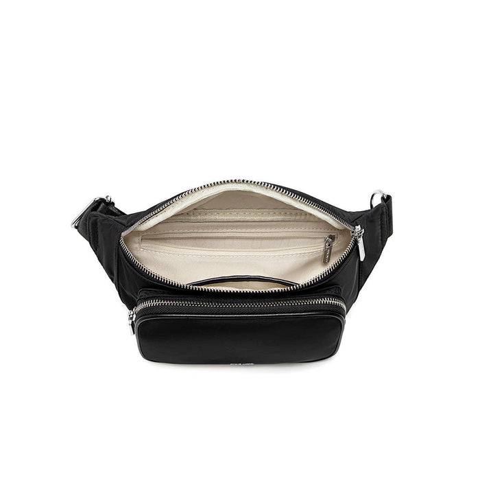 Aaliyah - Recycled Nylon Fanny Pack - Black Nylon