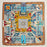 Architectural Print Silk-Feel Bold Artistic Scarf