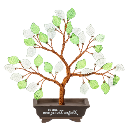 Bonsai Figure - Be Still & Let Growth Unfold