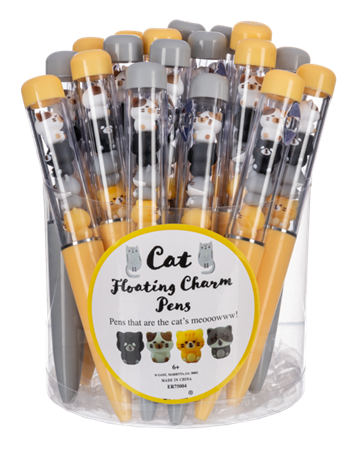 Pen Cat Floating Charm