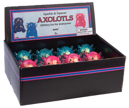 Sparkle and Squeeze AXOLOTLS