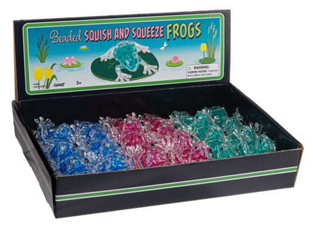 Beaded Squish and Squeeze Frog