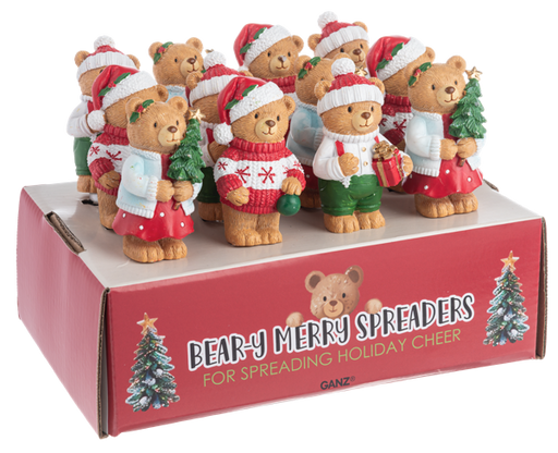 Beary Merry Spreaders