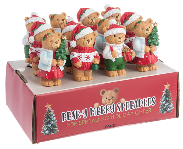 Beary Merry Spreaders