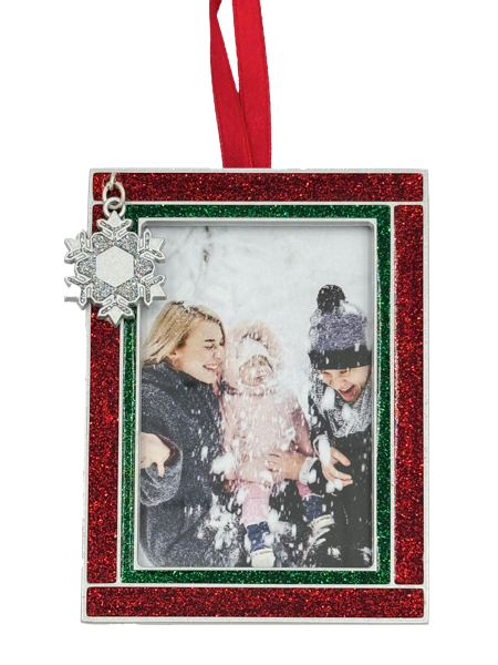 Orn Frame with Snowflake