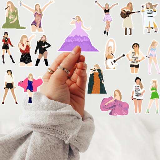 Taylor Swift Outfit Stickers | Swiftie | Eras Tour