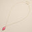 Iridescent Cloud-Shaped Pendant Necklace