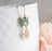 Sparkling Crystal Earrings | Leaf Earring