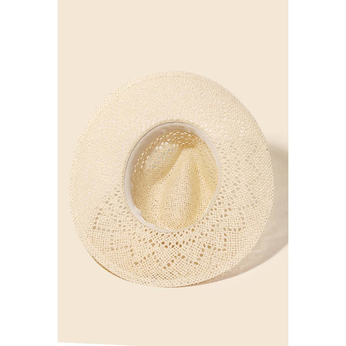 Loose Weave Straw Sun Hat