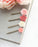 Flower Bobby Pins Set | Shades of Pink and Coral | Pink Rose