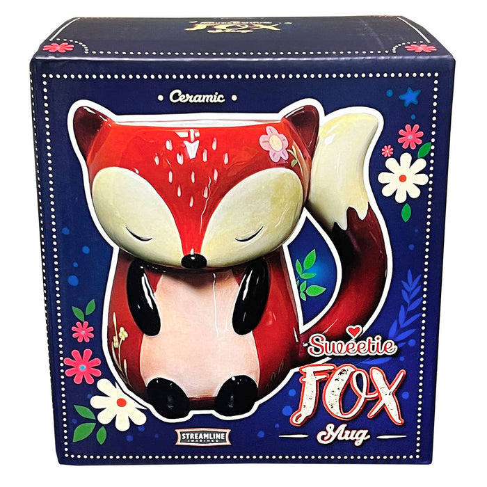 Sweetie Fox Ceramic Coffee Mug - 12 oz