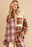 MULTICOLOR PLAID BUTTON DOWN TOP