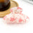 Spring Flower Half Circle Hair Clip