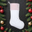 Pink Plaid Christmas Stockings