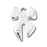 Bow Diamond Charm