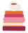 Clear Pumpkin Spice Witch Books & Latte Sticker 3x2.5 in.