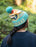 Snowboard Knit Beanie with Goggles Design Winter Hat for Skiing Snow Sports
