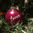 Taylor Christmas Ornament | Glitter | Plastic | Eras: Showgirl / Round 2.36”