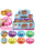 Colorful Pumpkin Stripe Dumpling Slow Rising Foam Squishy