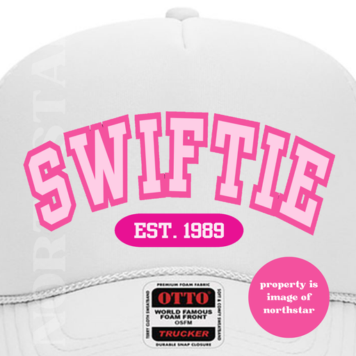 Swiftie Est. 1989 Varsity Mesh Back Trucker Hat