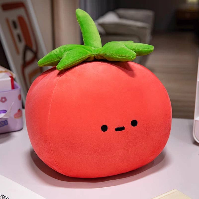 5-6.5" Fruit Plush - apple/pear/orange/persimmon/tomato