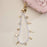 Pearl Charm Bag Chain with Gold Accents