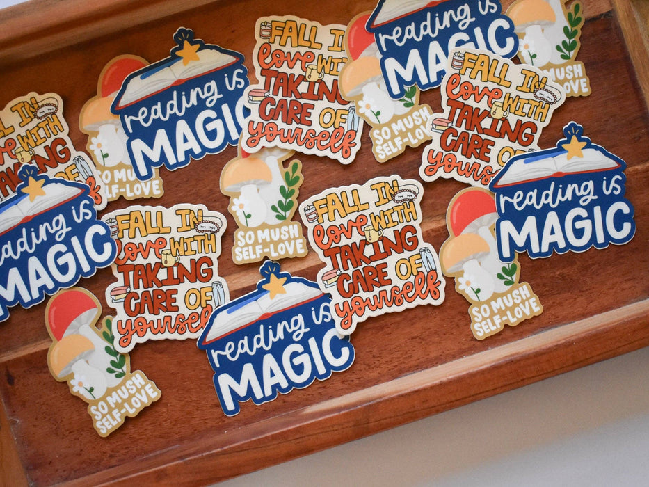 Reading is Magic Sticker