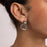 Double Round Stud Earring