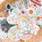 Floral Heart Sticker, 3x3in