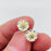 Mio Queena - 8mm Daisy Ear Studs