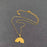 Enamel Rainbow Charm 18K Gold Plated S.Steel Necklace - FGS