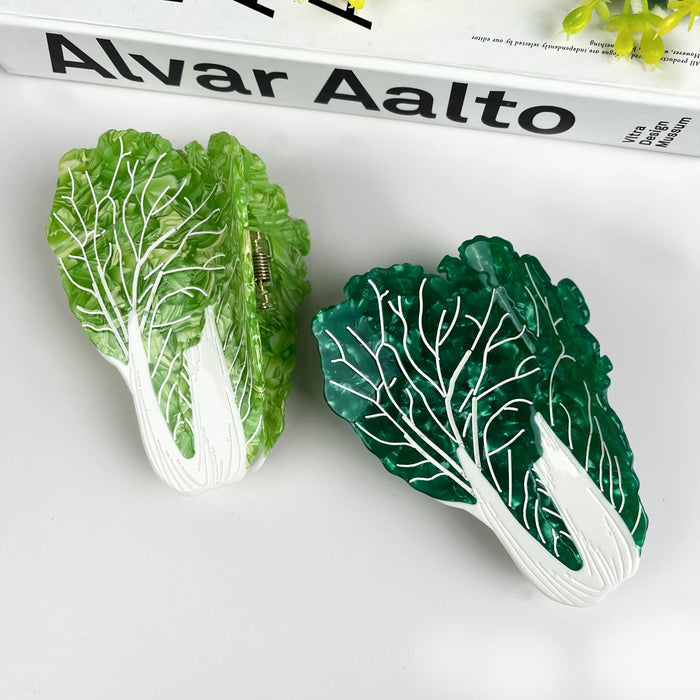 Cabbage Claw Clip, Vegetable Hair Clip