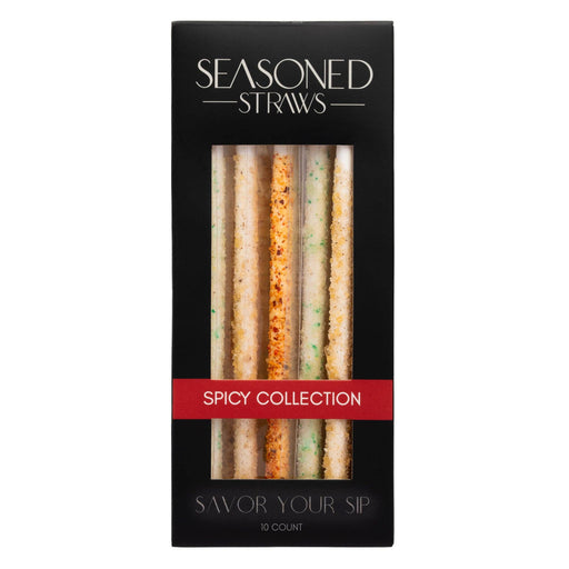 Spicy Collection Seasoned Straws 10ct.